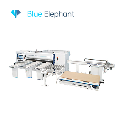 2023 New Design ELECNC-280HG Computer Beam Saw with Loading Platform for Furniture